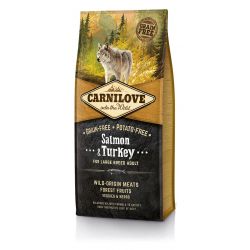 CARNILOVE ADULT LARGE SAUMON ET DINDE 12 KG